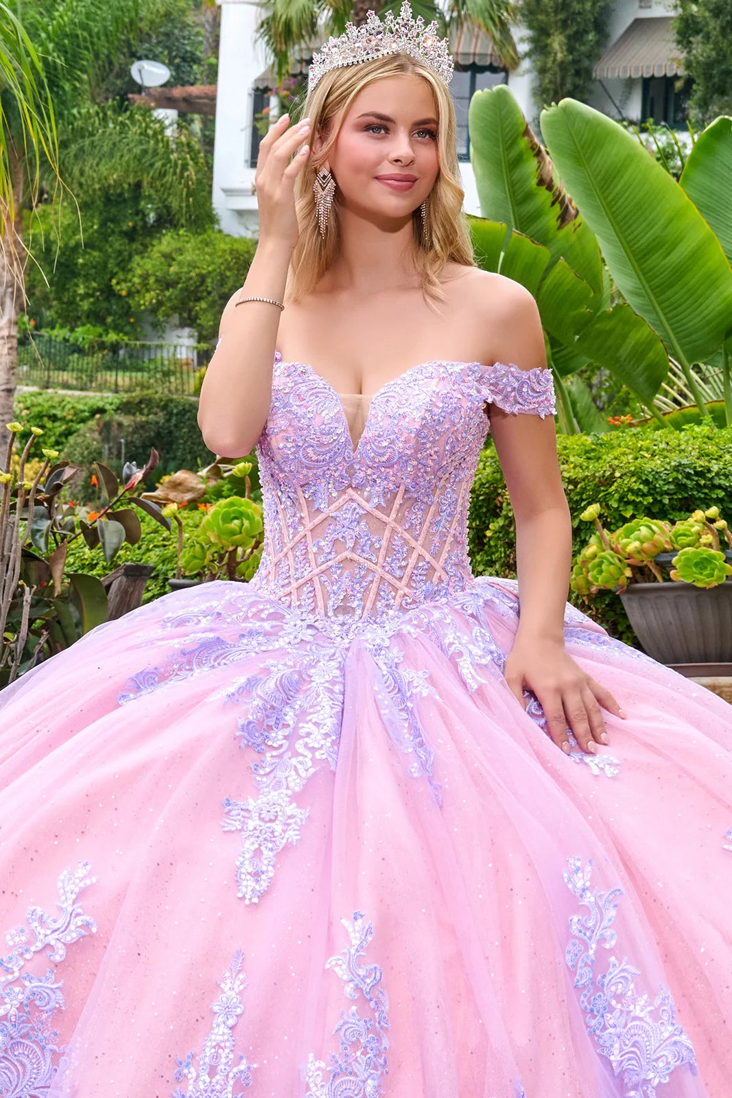 Vestido de XV Años Elizabeth K GL3753 - LILAC