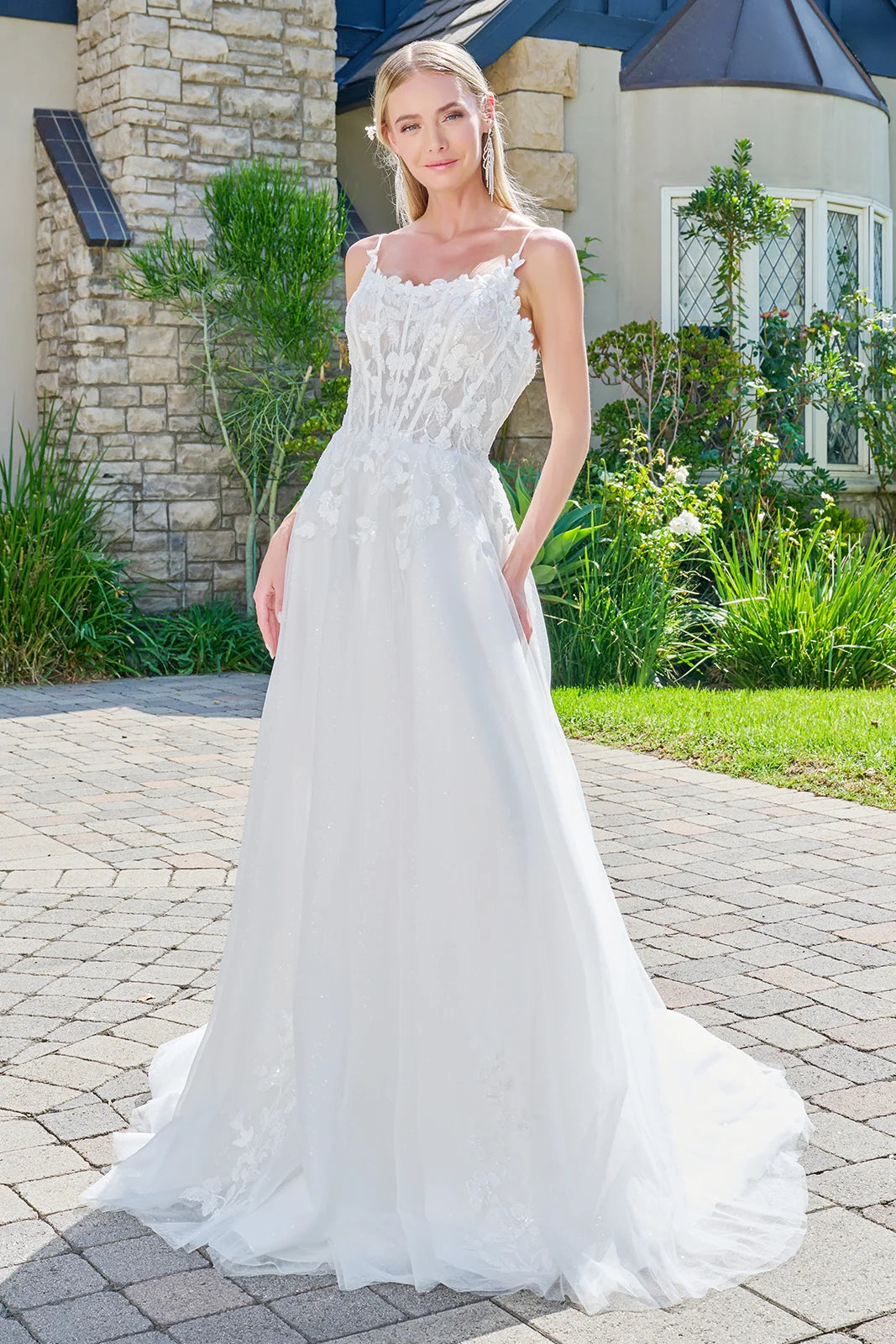 Vestido de Novia GLS by Gloria GL3755 - OFF WHITE
