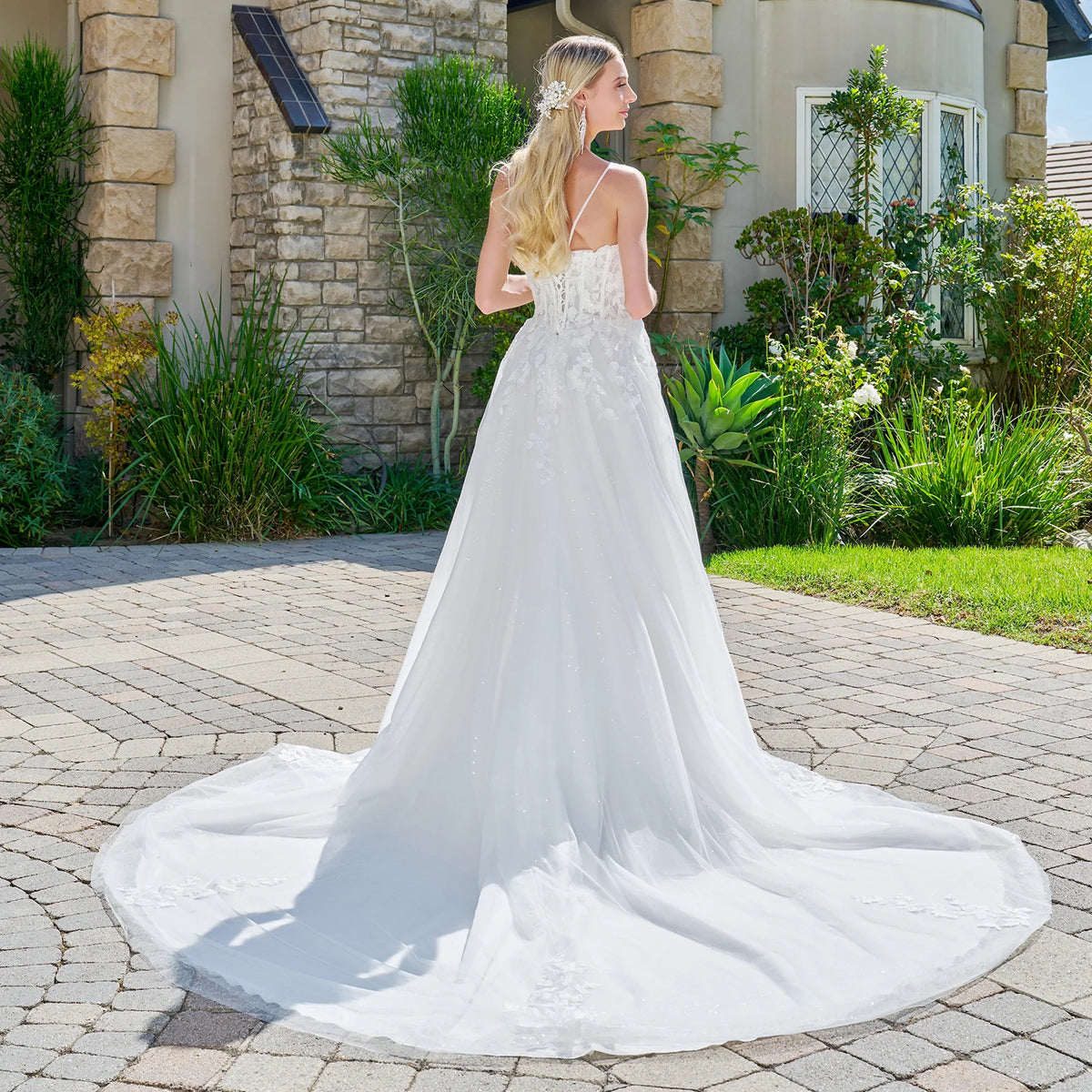 Vestido de Novia GLS by Gloria GL3755 - OFF WHITE