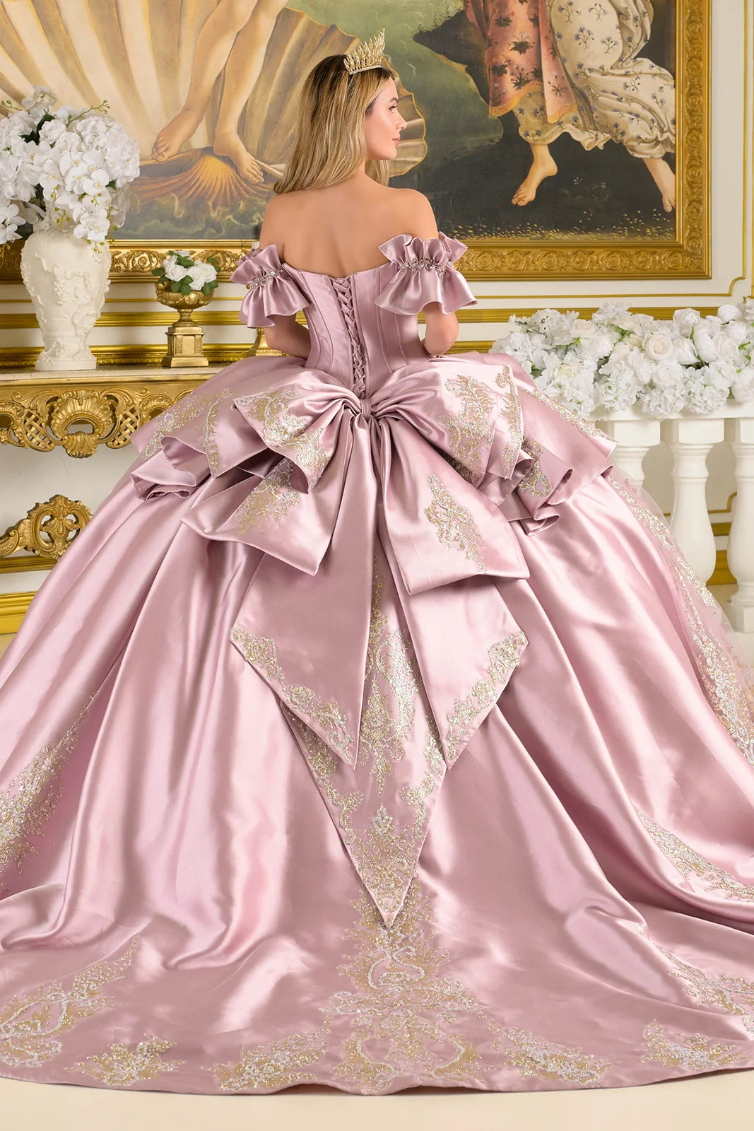 Vestido de XV Años Elizabeth K GL3803 - MAUVE