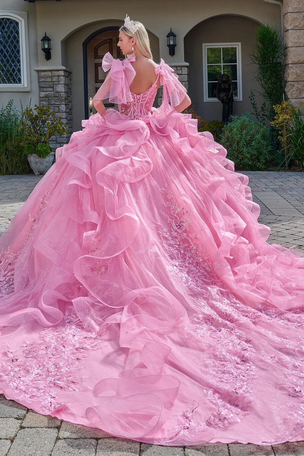 Vestido de XV Años Elizabeth K GL3804 - PINK