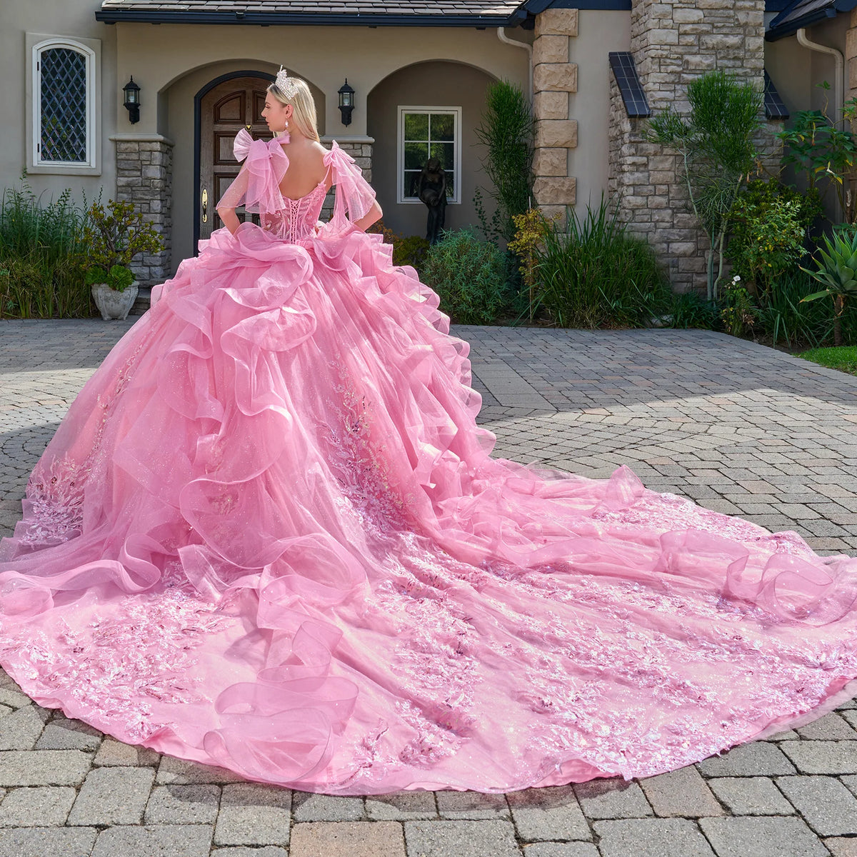 Vestido de XV Años Elizabeth K GL3804 - PINK