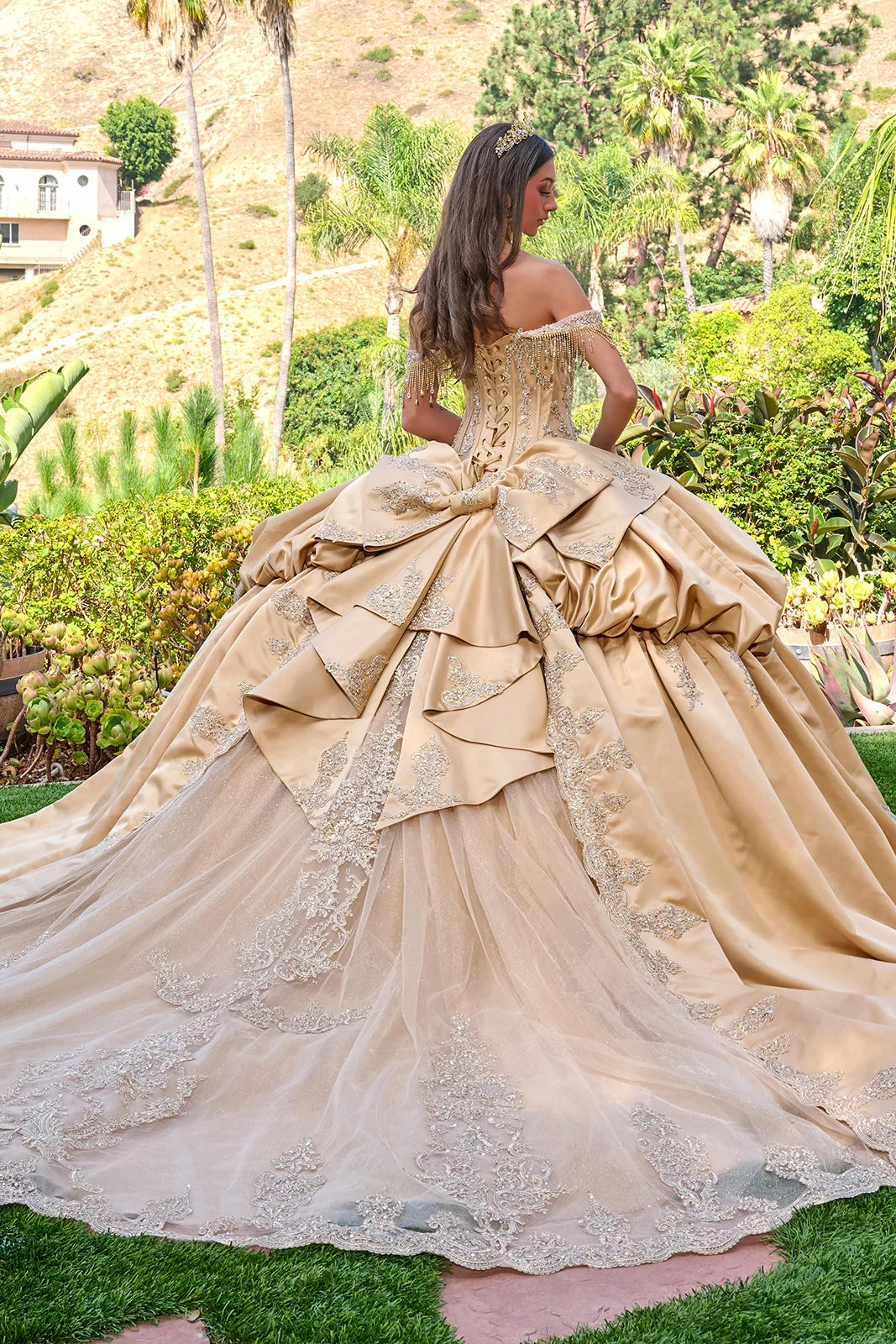 Vestido de XV Años Elizabeth K GL3810 - GOLD