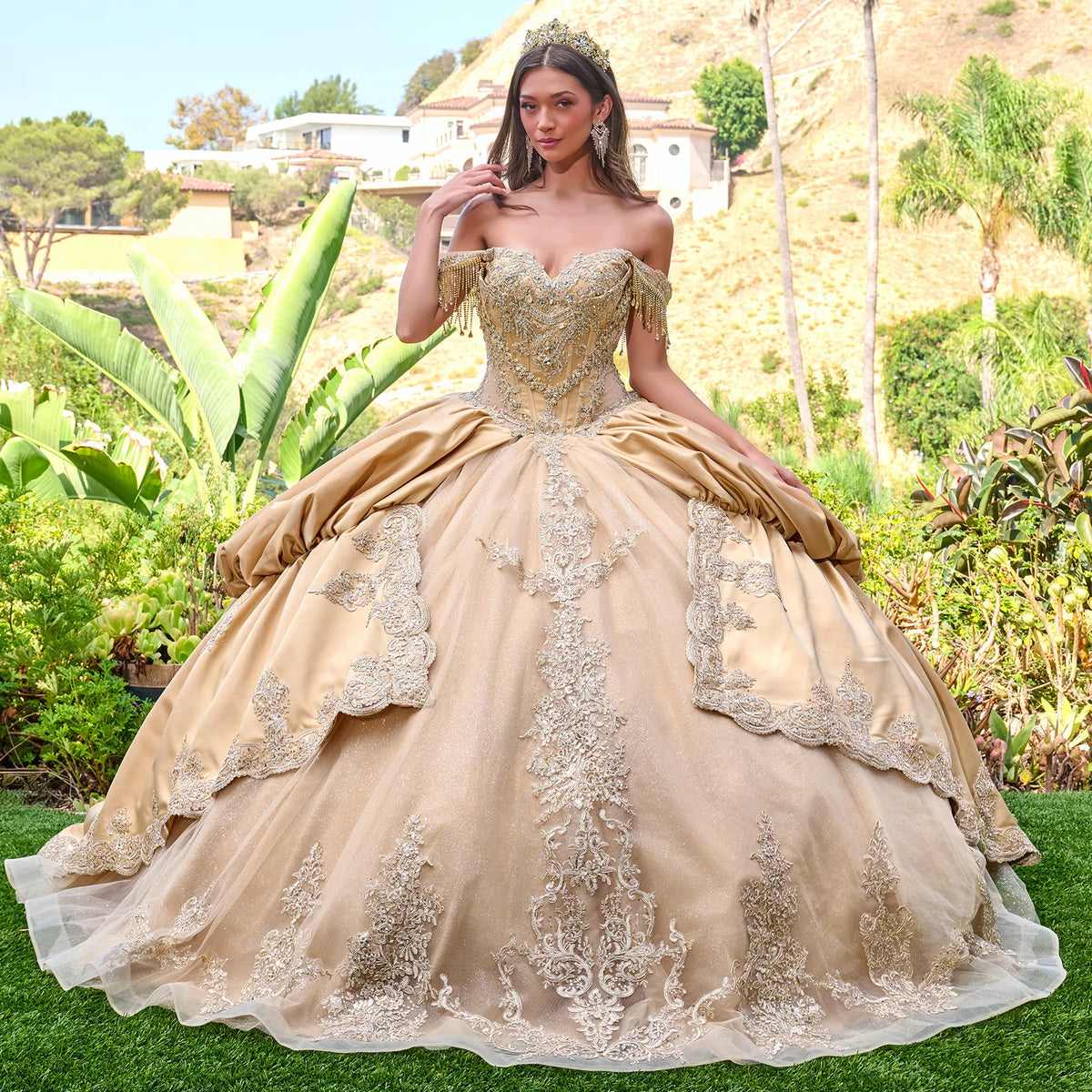 Vestido de XV Años Elizabeth K GL3810 - GOLD