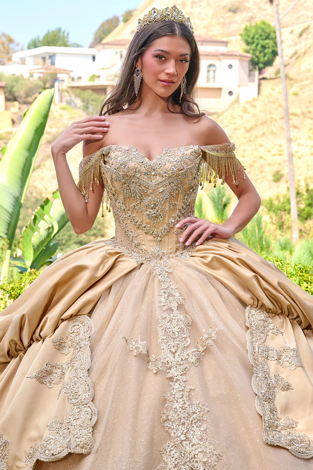 Vestido de XV Años Elizabeth K GL3810 - GOLD