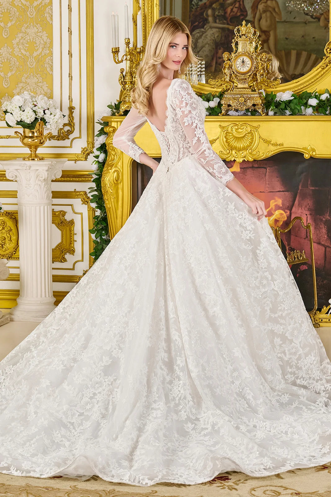 Vestido de Novia GLS by Gloria GL3819 - OFF WHITE