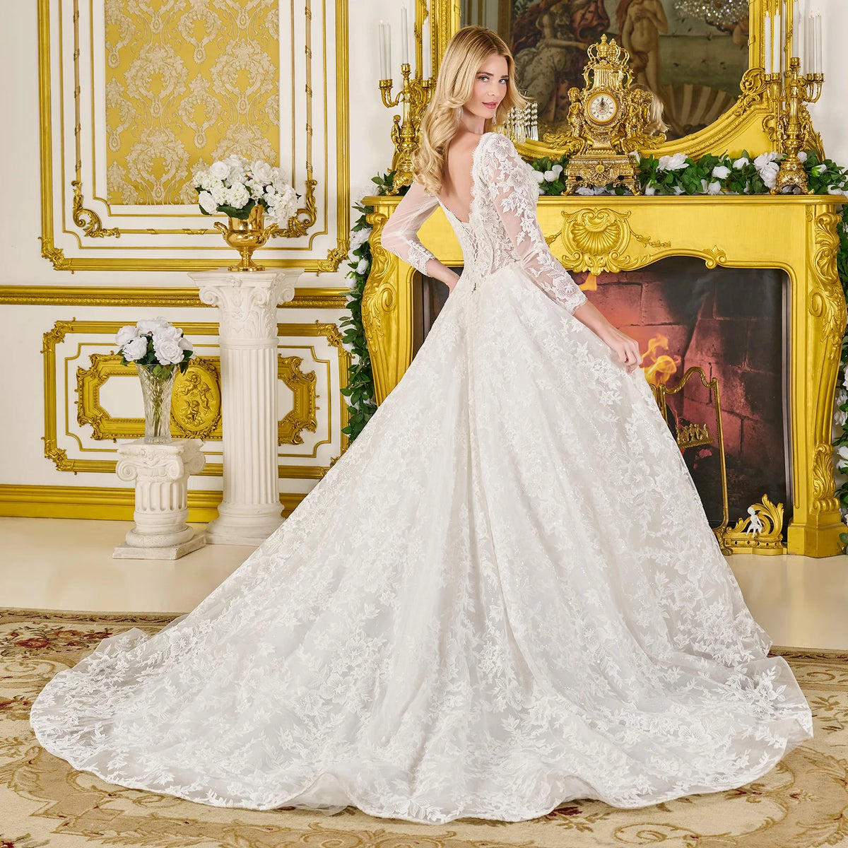 Vestido de Novia GLS by Gloria GL3819 - OFF WHITE