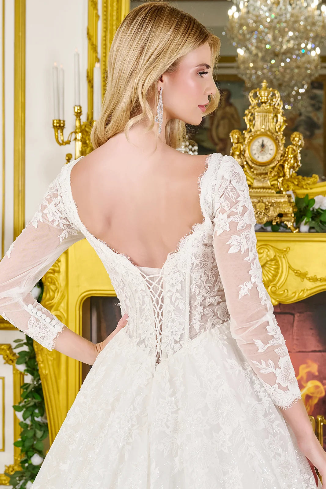 Vestido de Novia GLS by Gloria GL3819 - OFF WHITE
