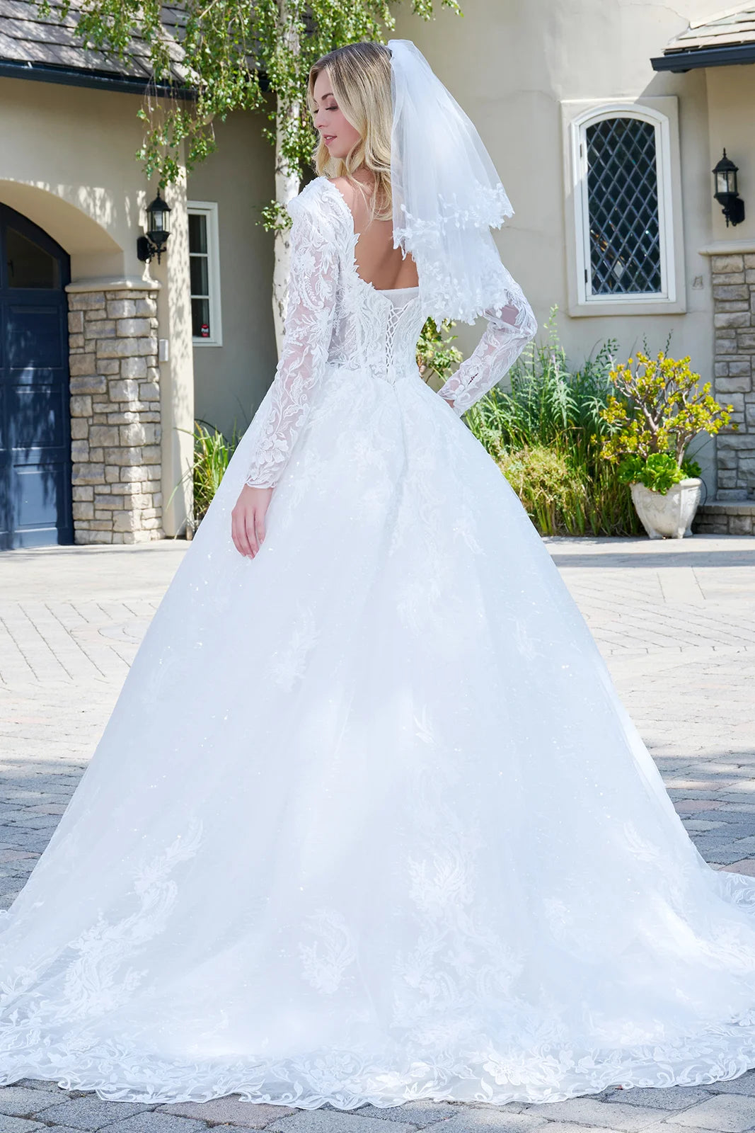 Vestido de Novia GLS by Gloria GL3820 - OFF WHITE