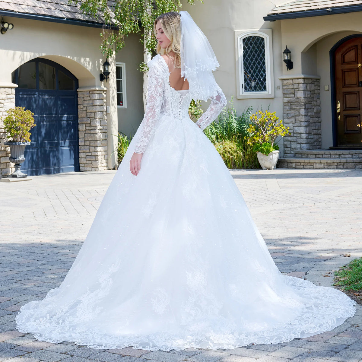 Vestido de Novia GLS by Gloria GL3820 - OFF WHITE