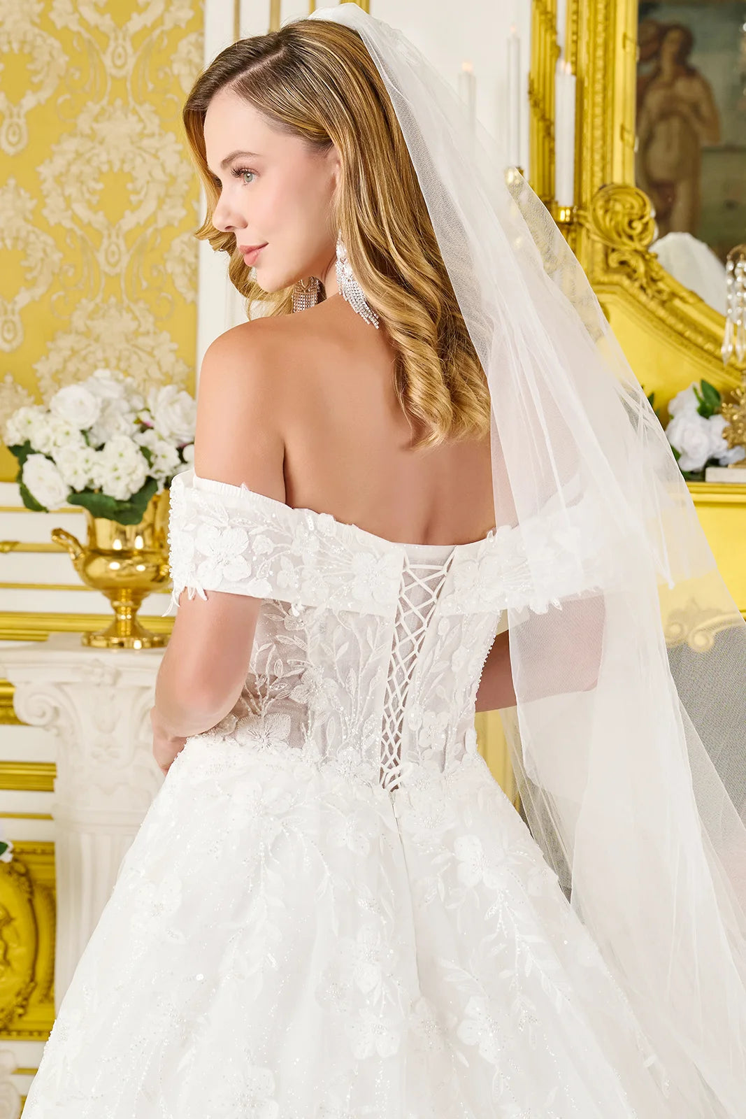 Vestido de Novia GLS by Gloria GL3821 - OFF WHITE