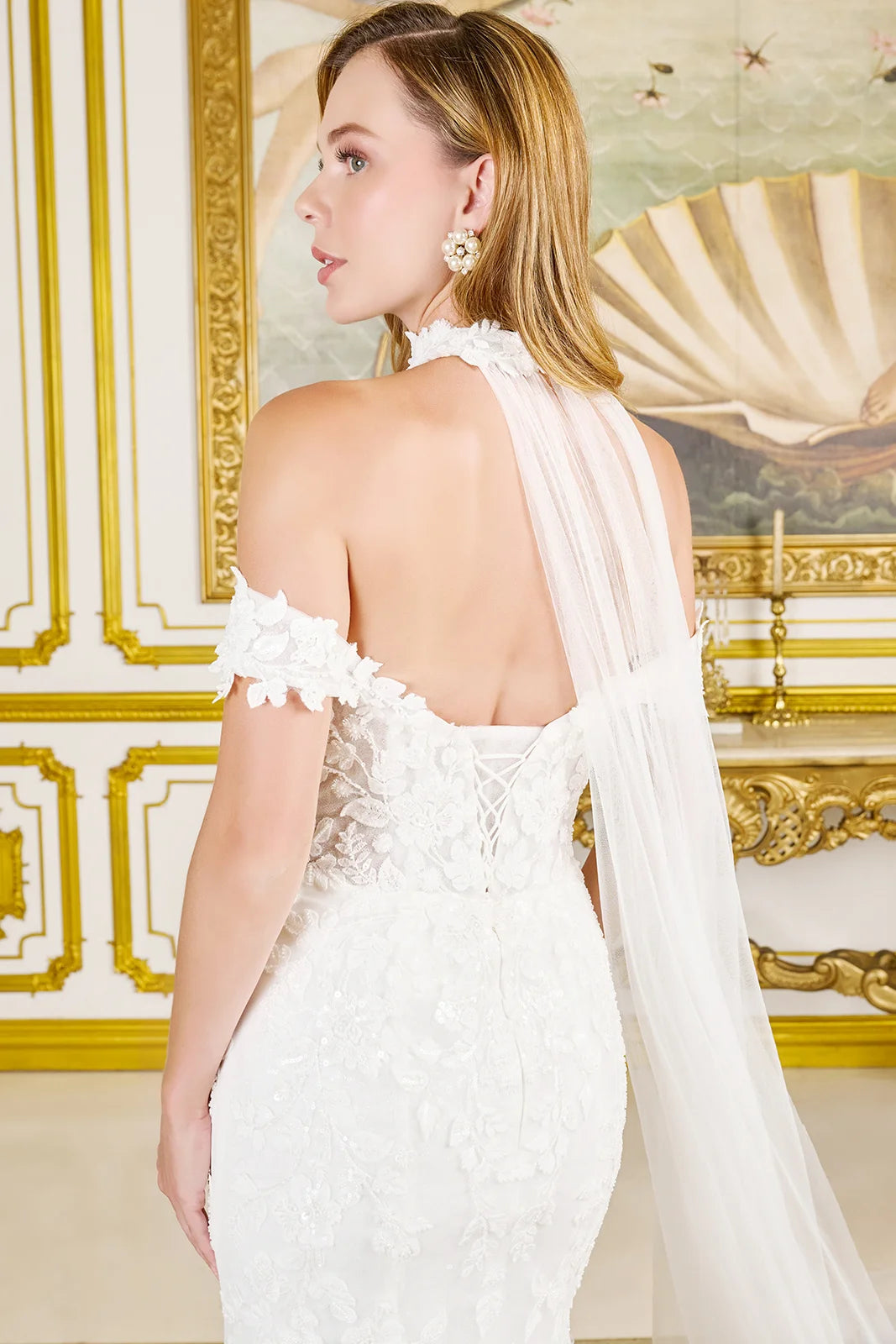Vestido de Novia GLS by Gloria GL3825 - OFF WHITE