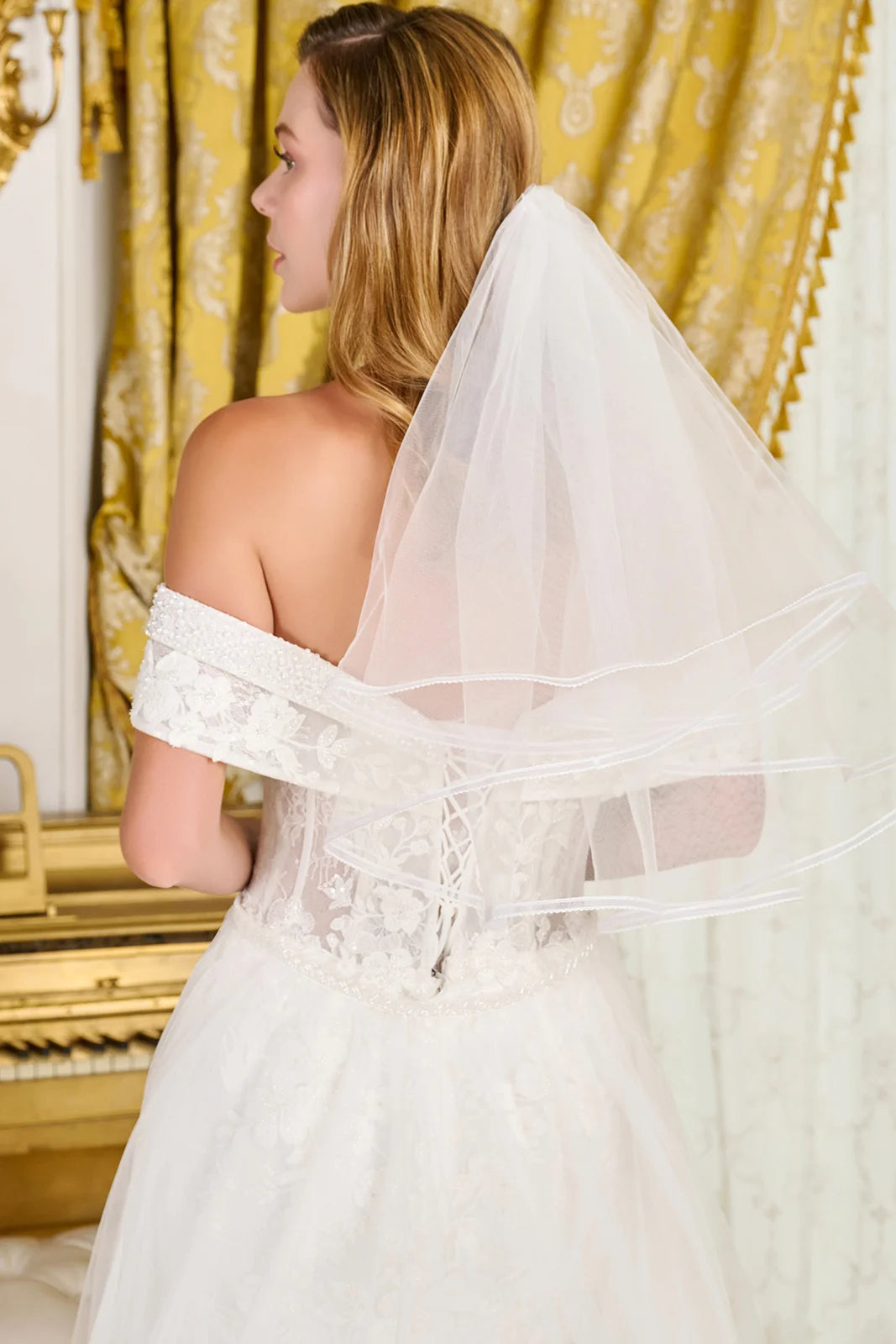 Vestido de Novia GLS by Gloria GL3827 - OFF WHITE