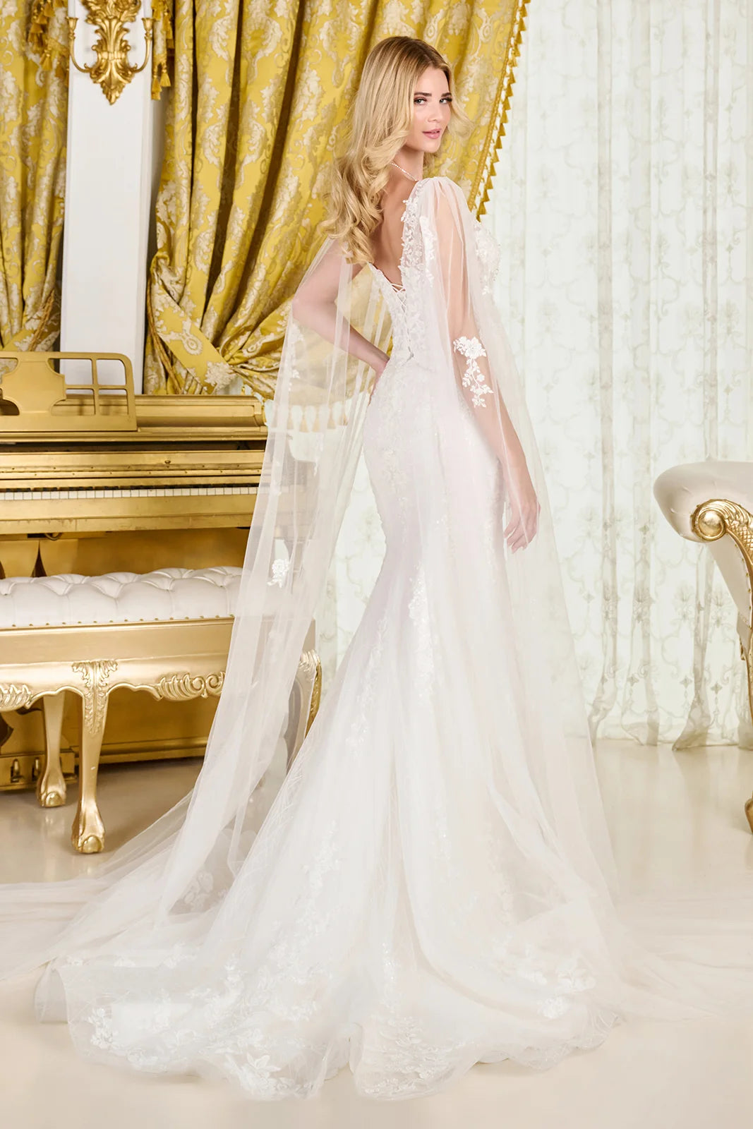 Vestido de Novia GLS by Gloria GL3829 - OFF WHITE