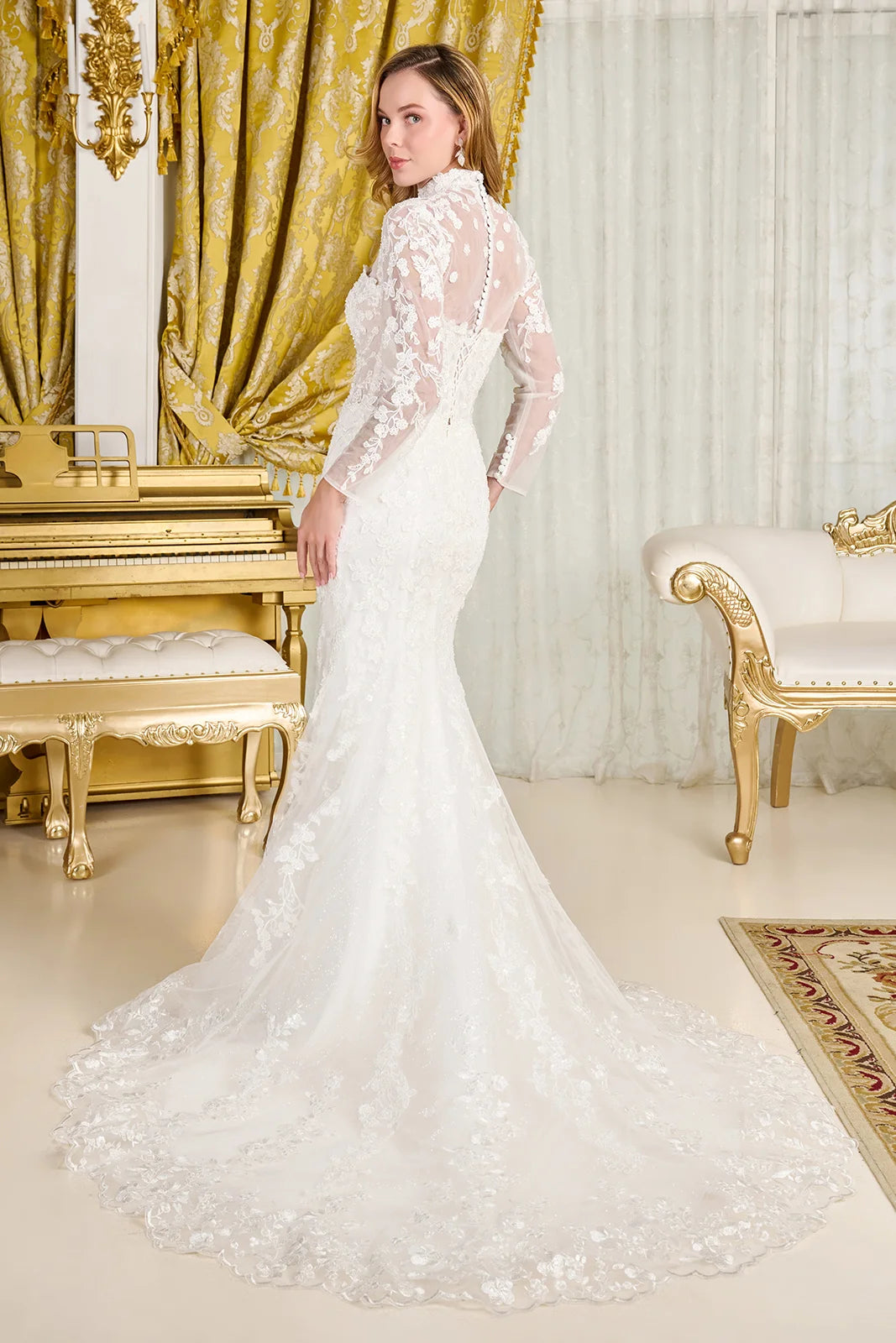 Vestido de Novia GLS by Gloria GL3830 - OFF WHITE
