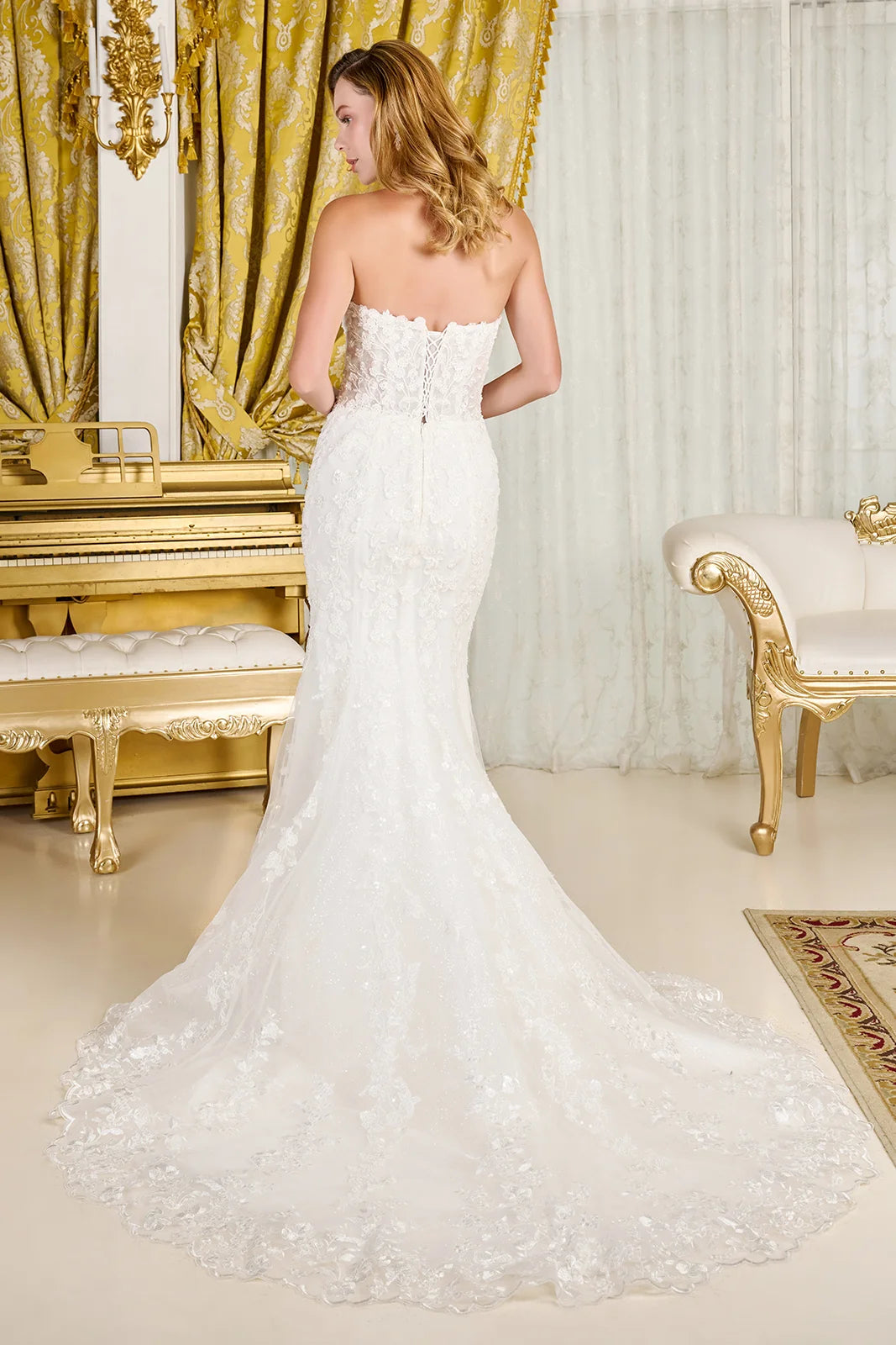 Vestido de Novia GLS by Gloria GL3830 - OFF WHITE