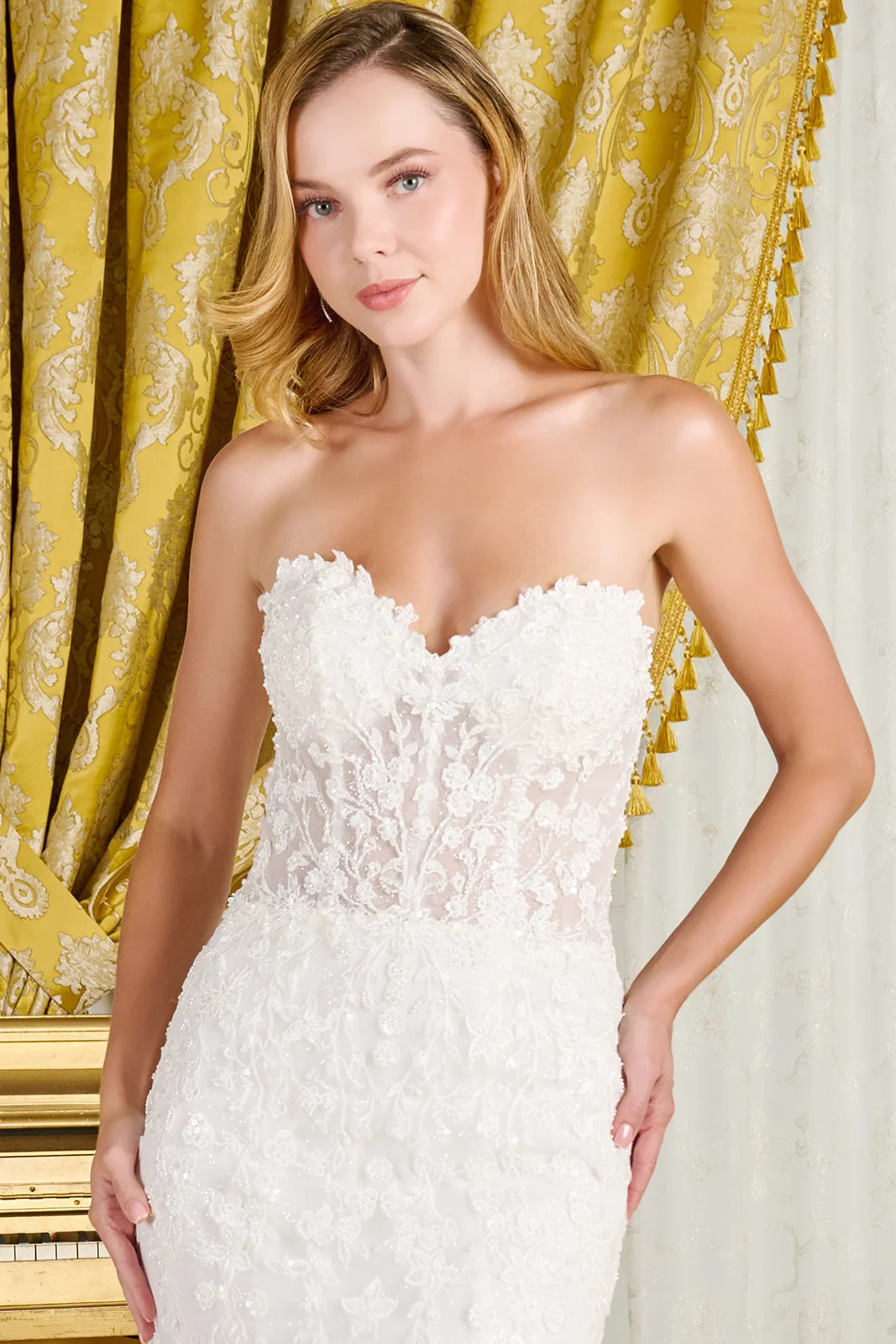 Vestido de Novia GLS by Gloria GL3830 - OFF WHITE