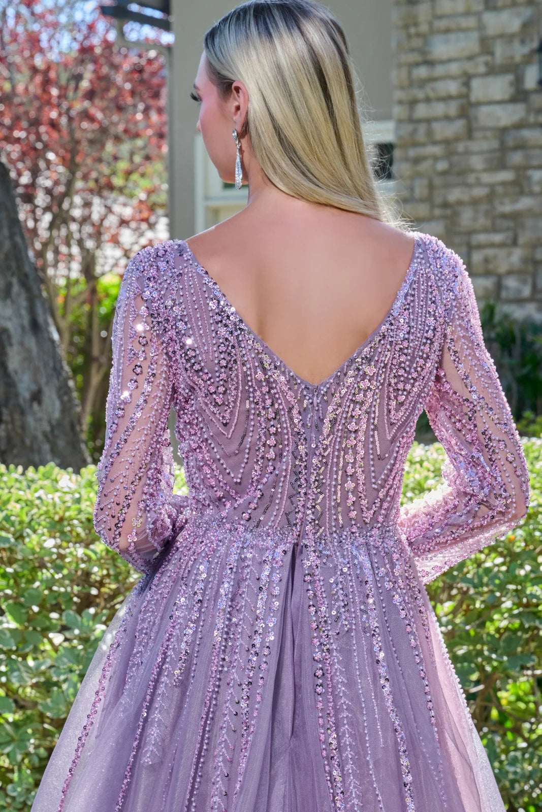 Vestido para Mamá de la Novia GLS by Gloria GL3832 - MAUVE
