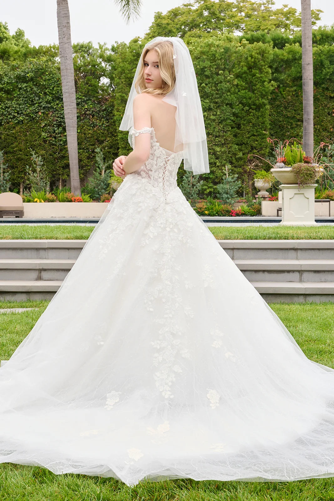 Vestido de Novia GLS by Gloria GL3839 - OFF WHITE