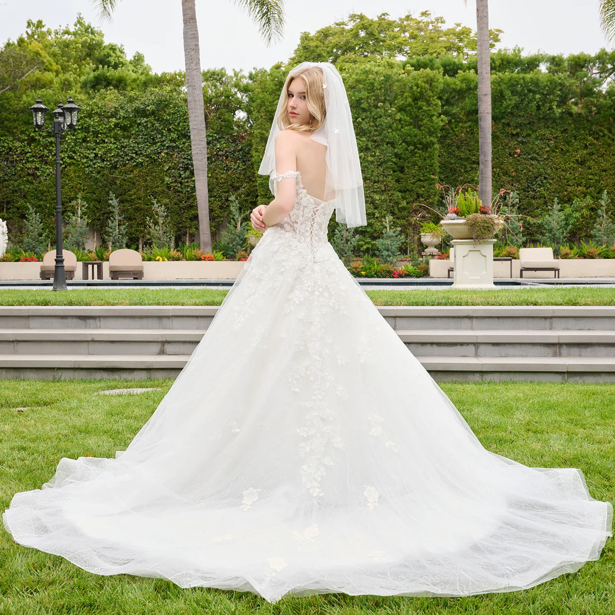 Vestido de Novia GLS by Gloria GL3839 - OFF WHITE