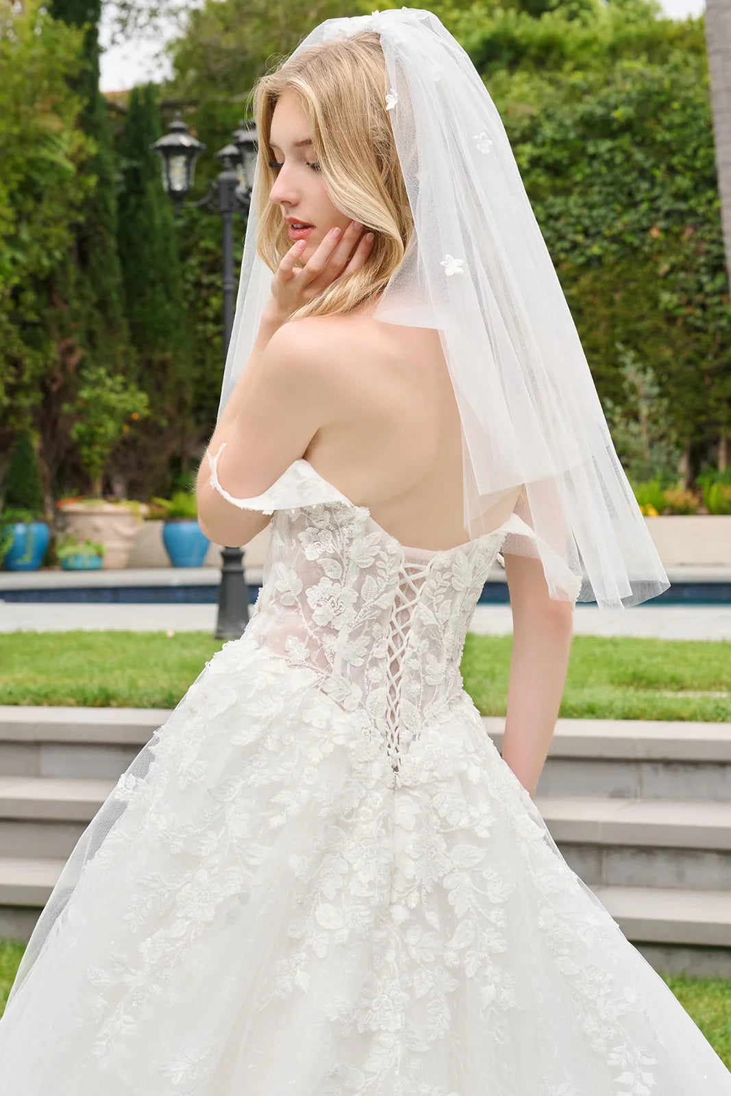 Vestido de Novia GLS by Gloria GL3839 - OFF WHITE