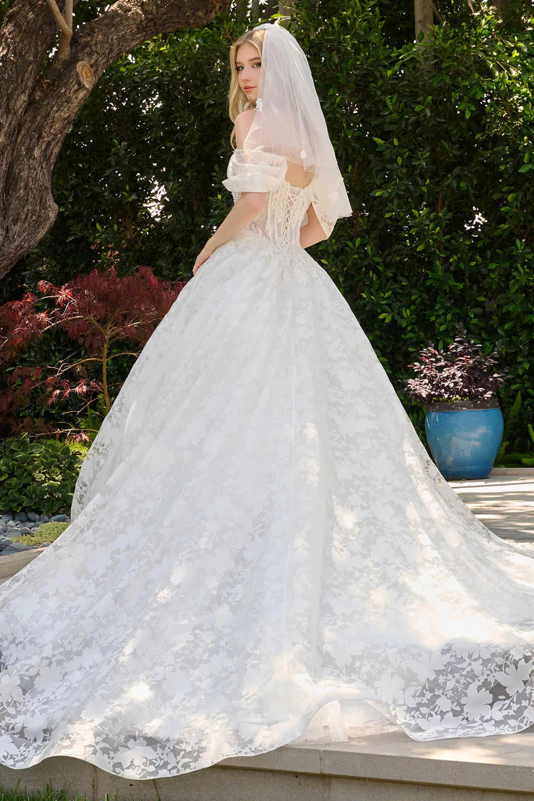 Vestido de Novia GLS by Gloria GL3840 - OFF WHITE