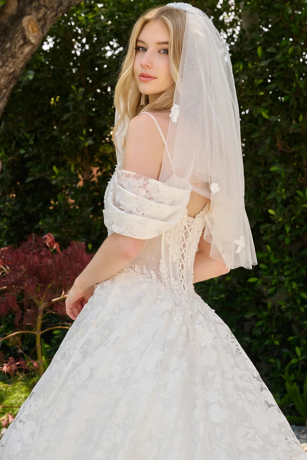 Vestido de Novia GLS by Gloria GL3840 - OFF WHITE