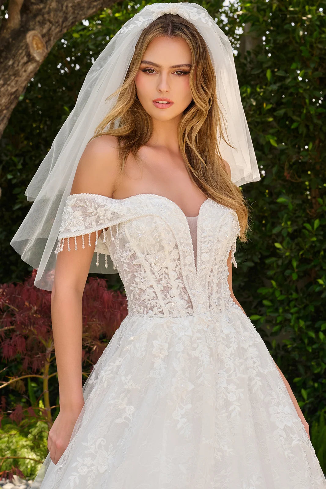 Vestido de Novia GLS by Gloria GL3841 - OFF WHITE