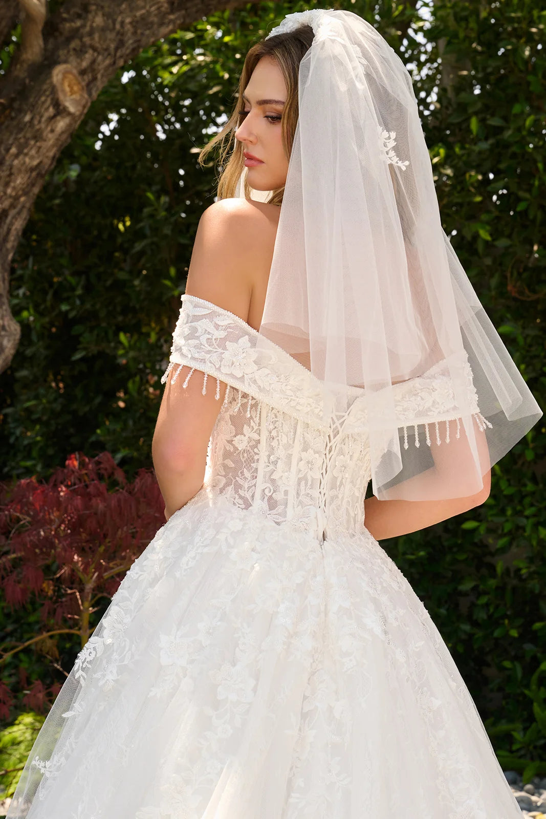 Vestido de Novia GLS by Gloria GL3841 - OFF WHITE