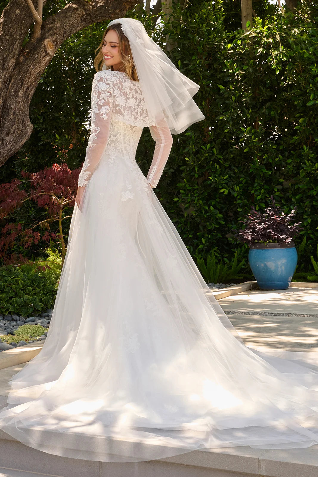 Vestido de Novia GLS by Gloria GL3842 - OFF WHITE