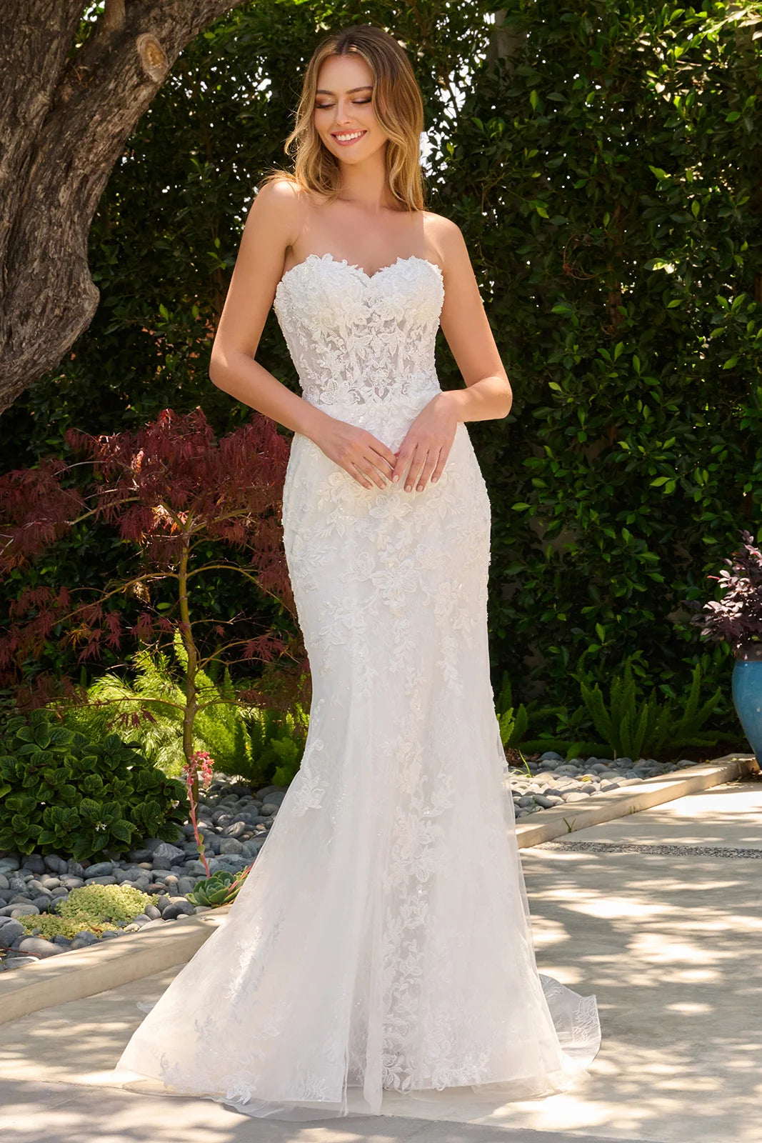 Vestido de Novia GLS by Gloria GL3842 - OFF WHITE