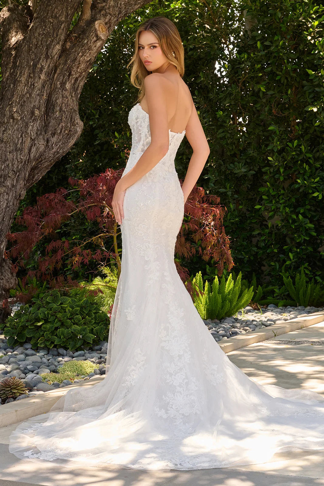 Vestido de Novia GLS by Gloria GL3842 - OFF WHITE