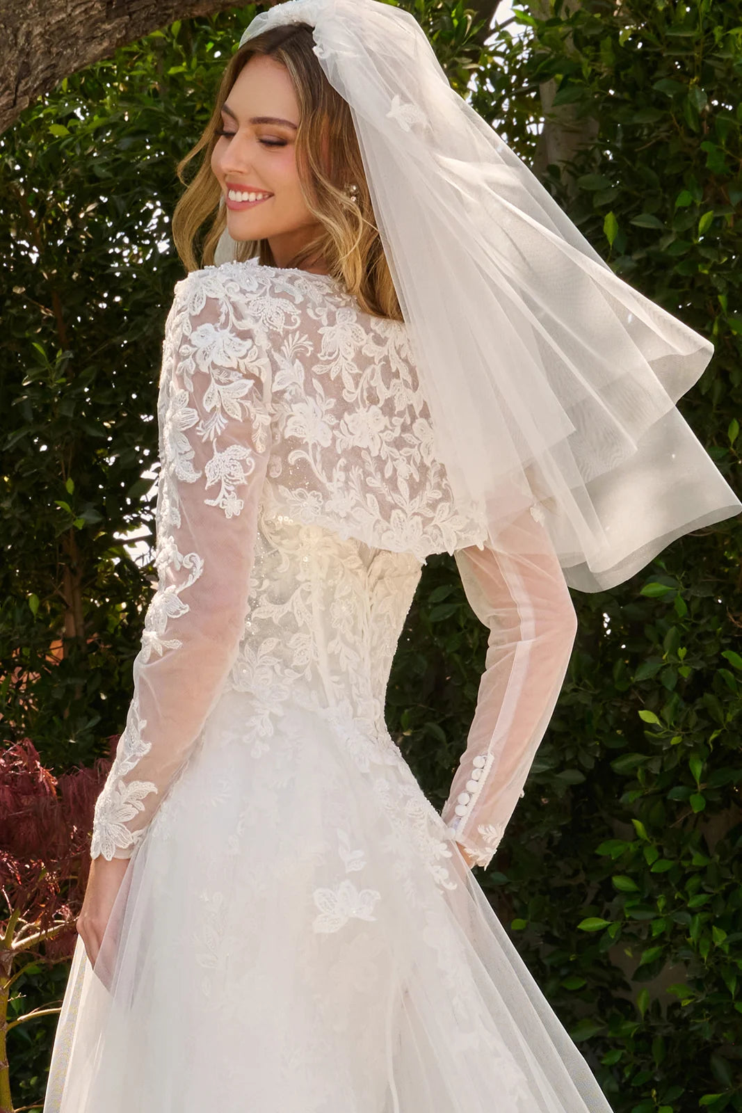 Vestido de Novia GLS by Gloria GL3842 - OFF WHITE