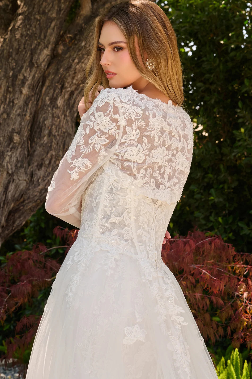 Vestido de Novia GLS by Gloria GL3842 - OFF WHITE