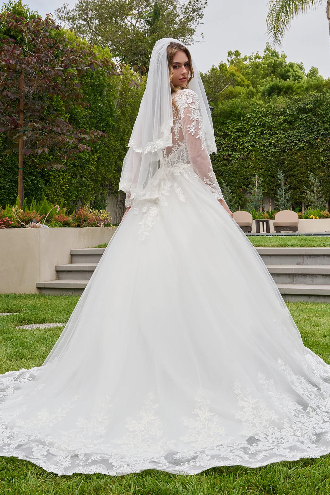 Vestido de Novia GLS by Gloria GL3843 - OFF WHITE