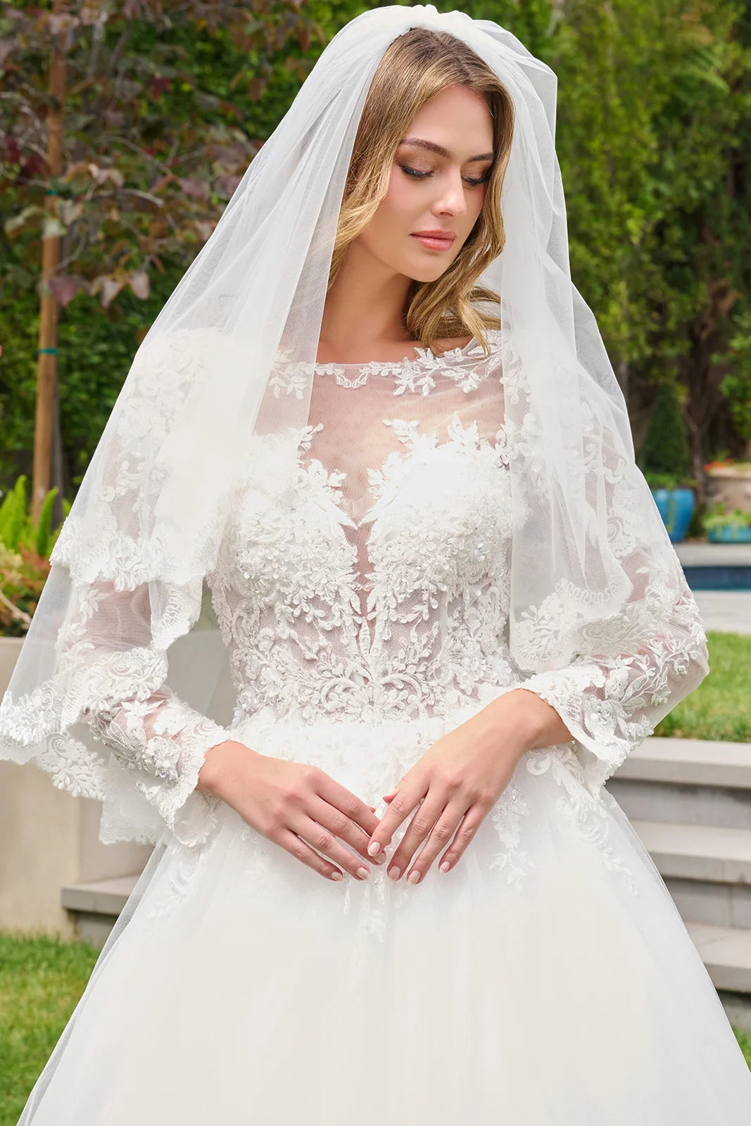 Vestido de Novia GLS by Gloria GL3843 - OFF WHITE