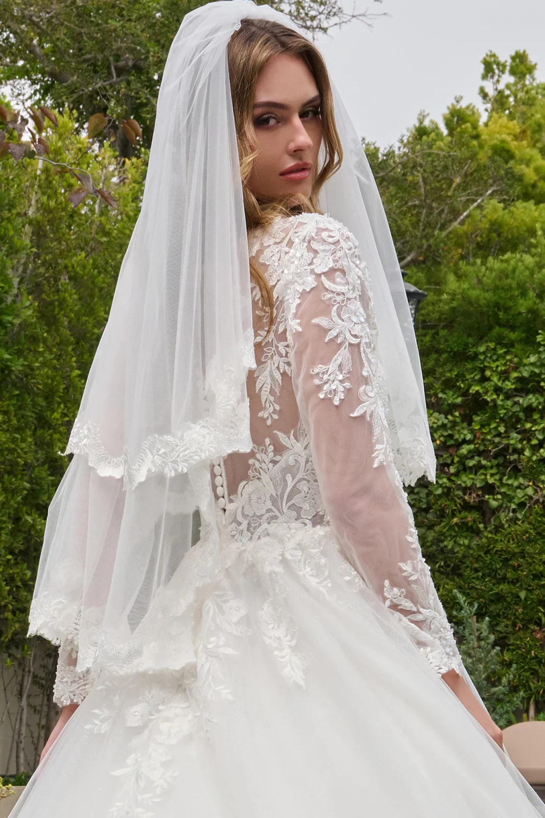 Vestido de Novia GLS by Gloria GL3843 - OFF WHITE