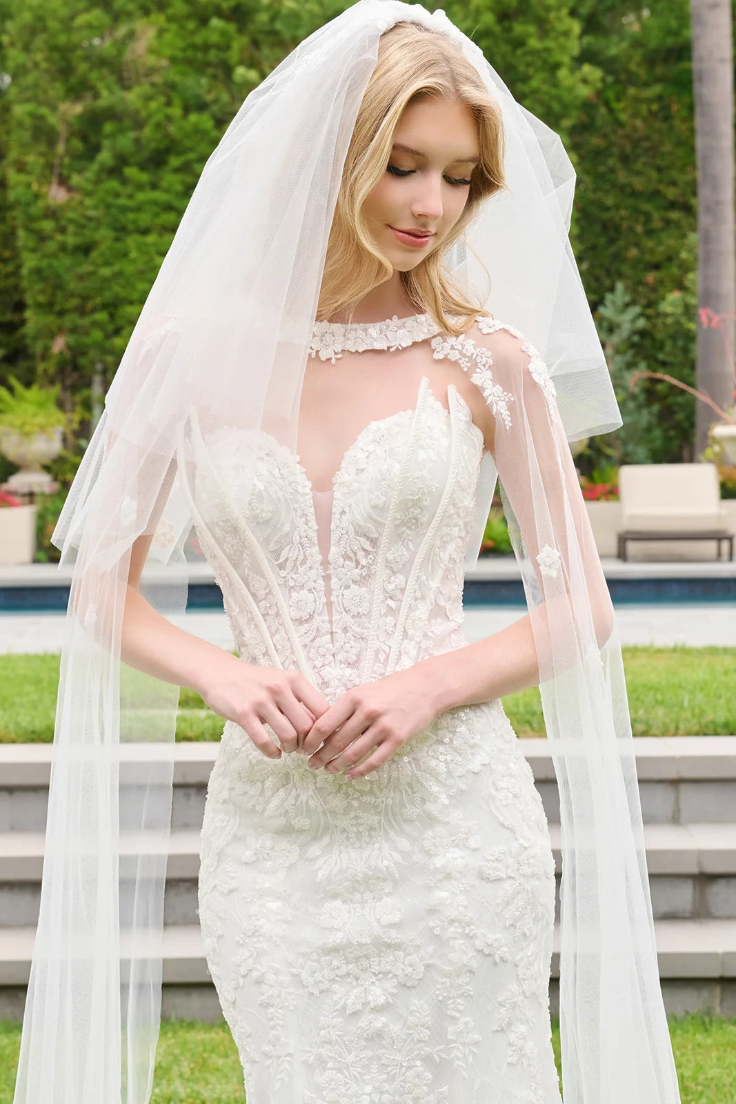 Vestido de Novia GLS by Gloria GL3844 - OFF WHITE