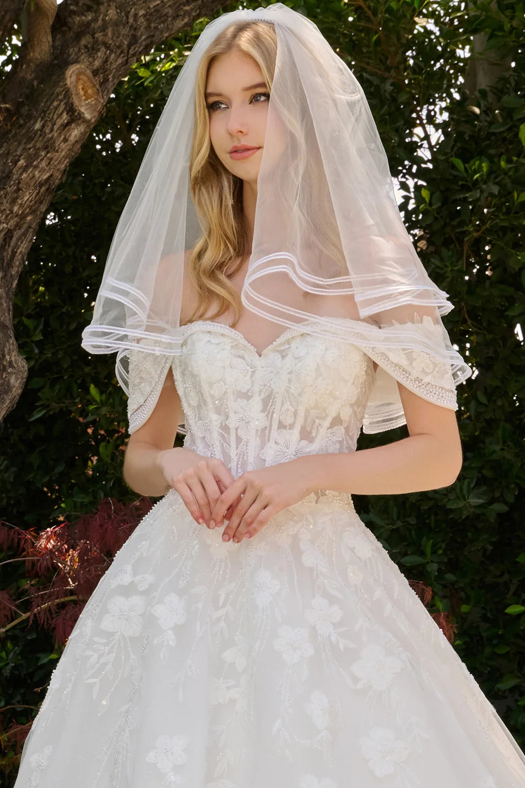 Vestido de Novia GLS by Gloria GL3845 - OFF WHITE