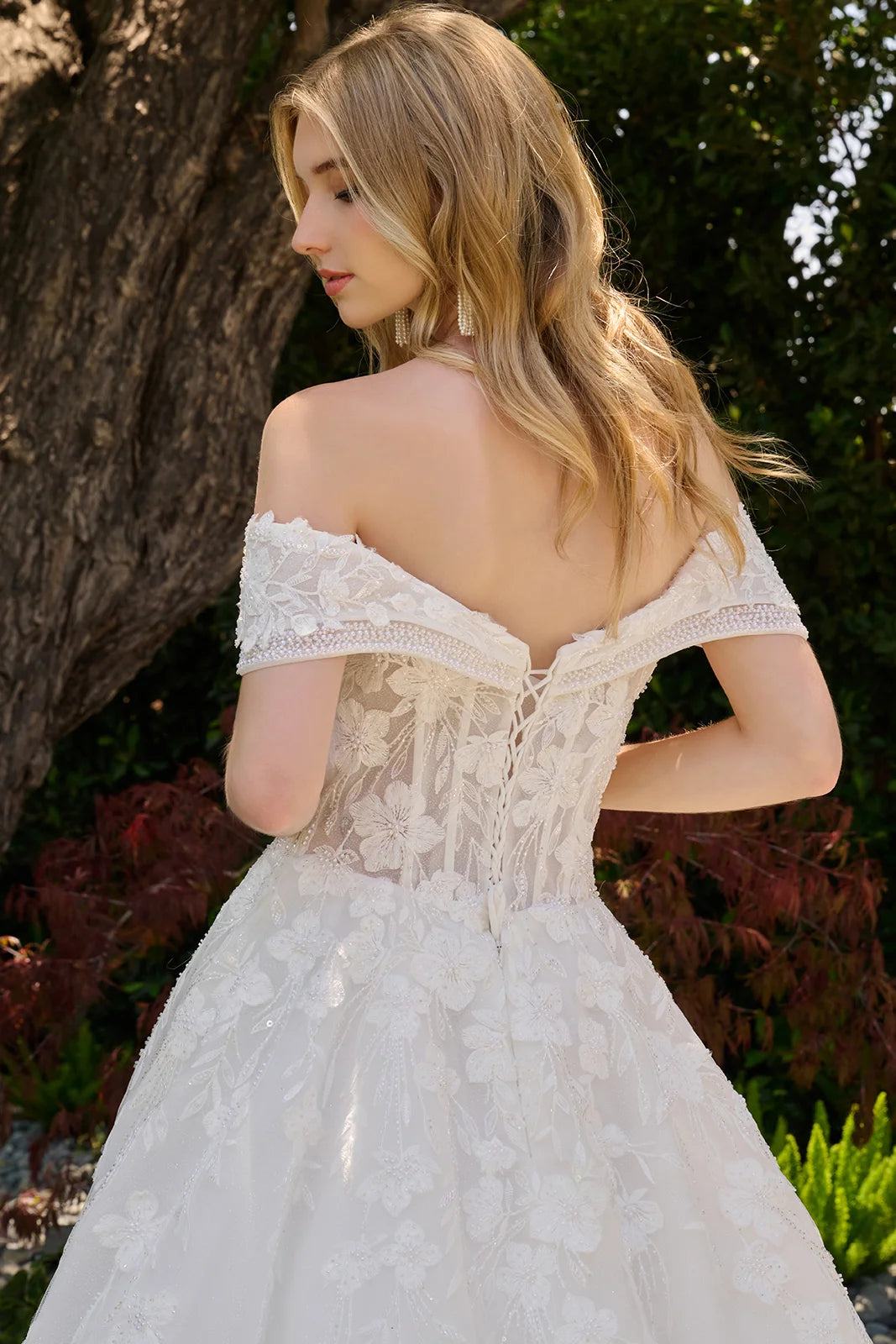 Vestido de Novia GLS by Gloria GL3845 - OFF WHITE