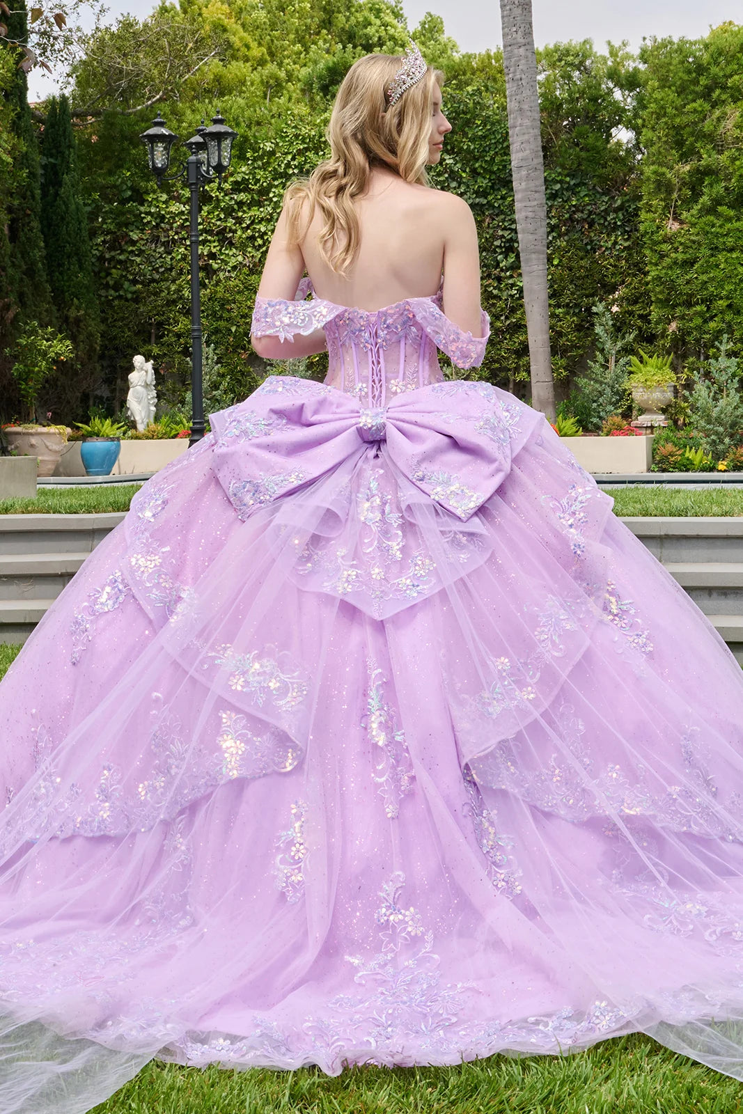 Vestido de XV Años Elizabeth K GL3848 - LILAC