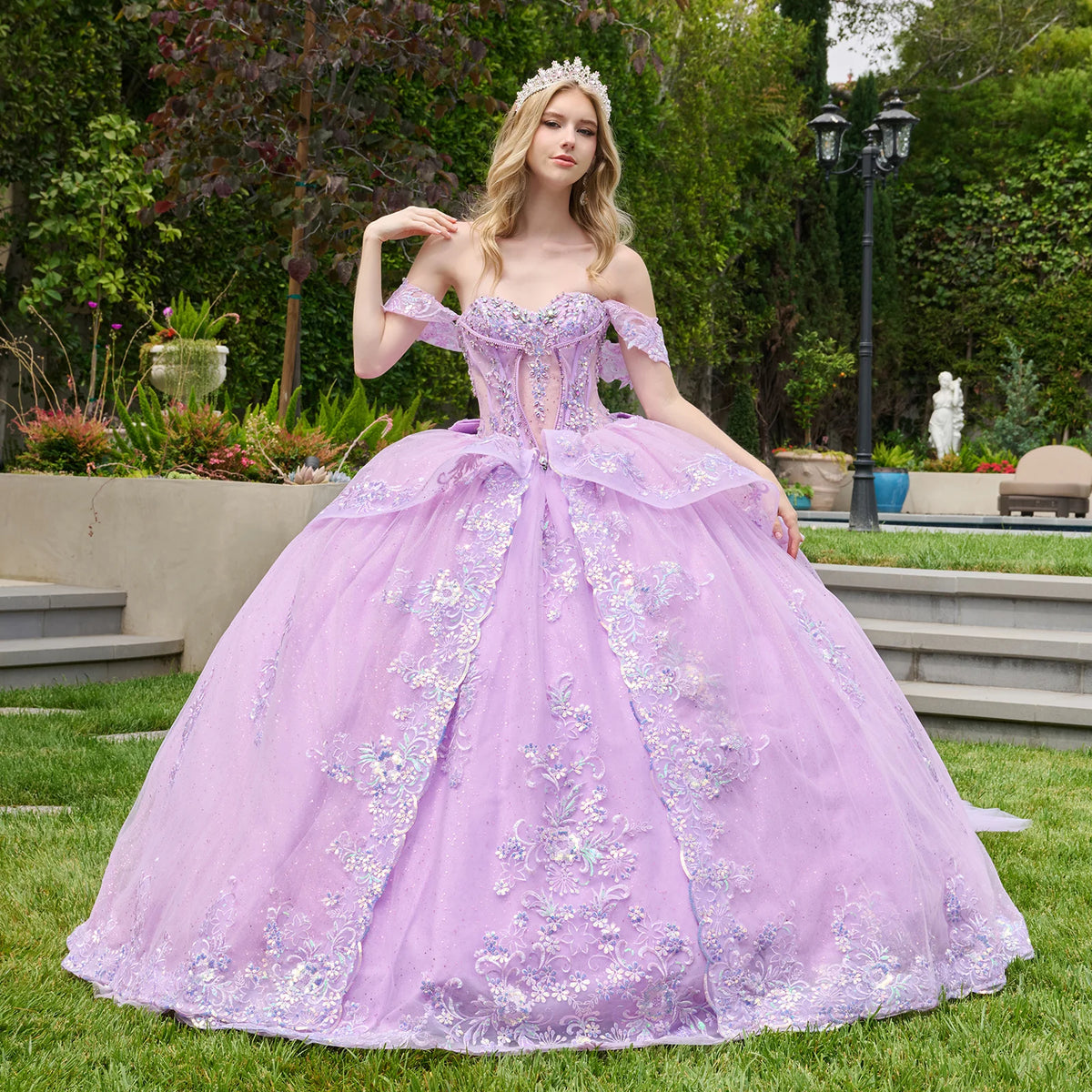 Vestido de XV Años Elizabeth K GL3848 - LILAC