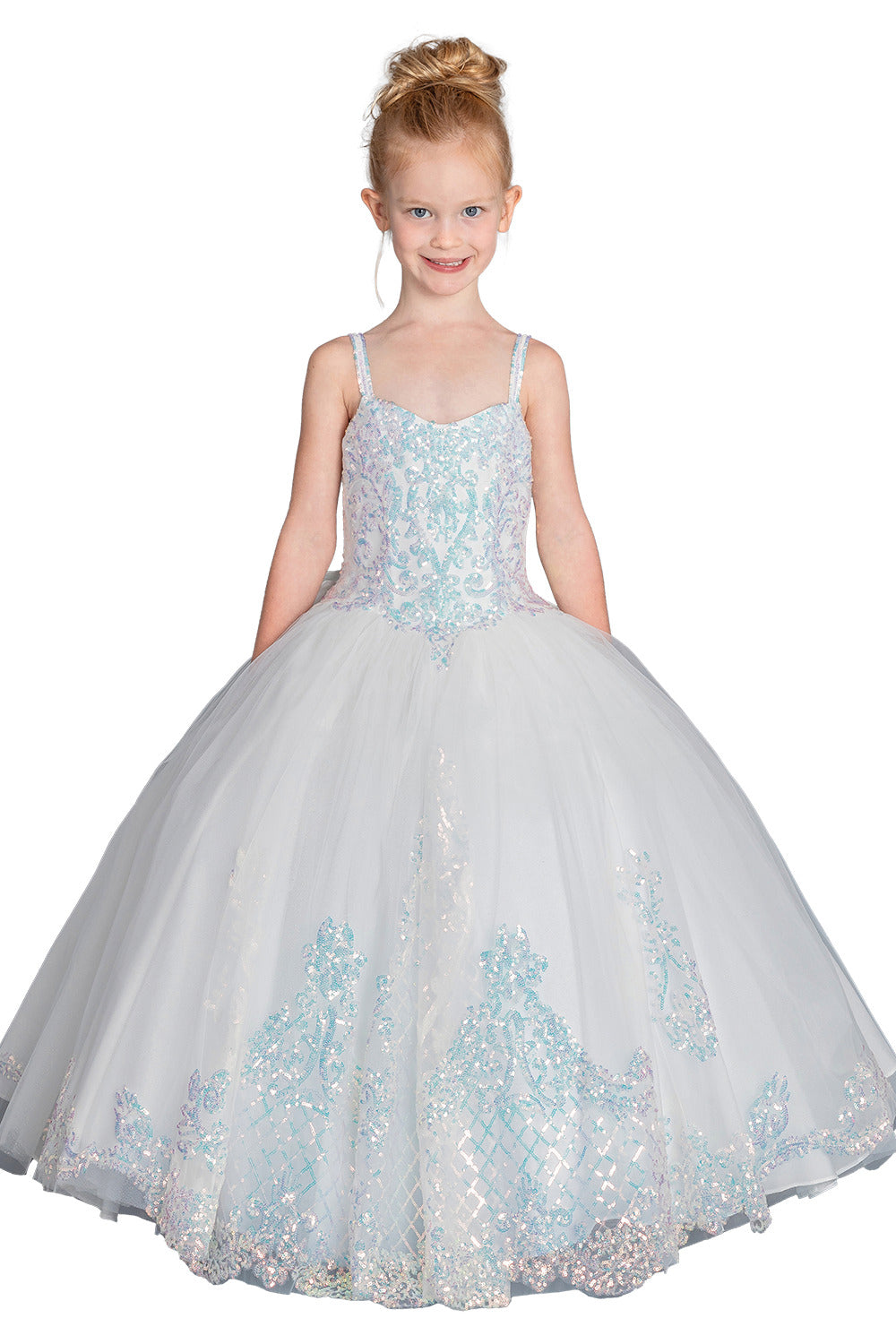 Vestido de Niña K800OFFWHITE - 1